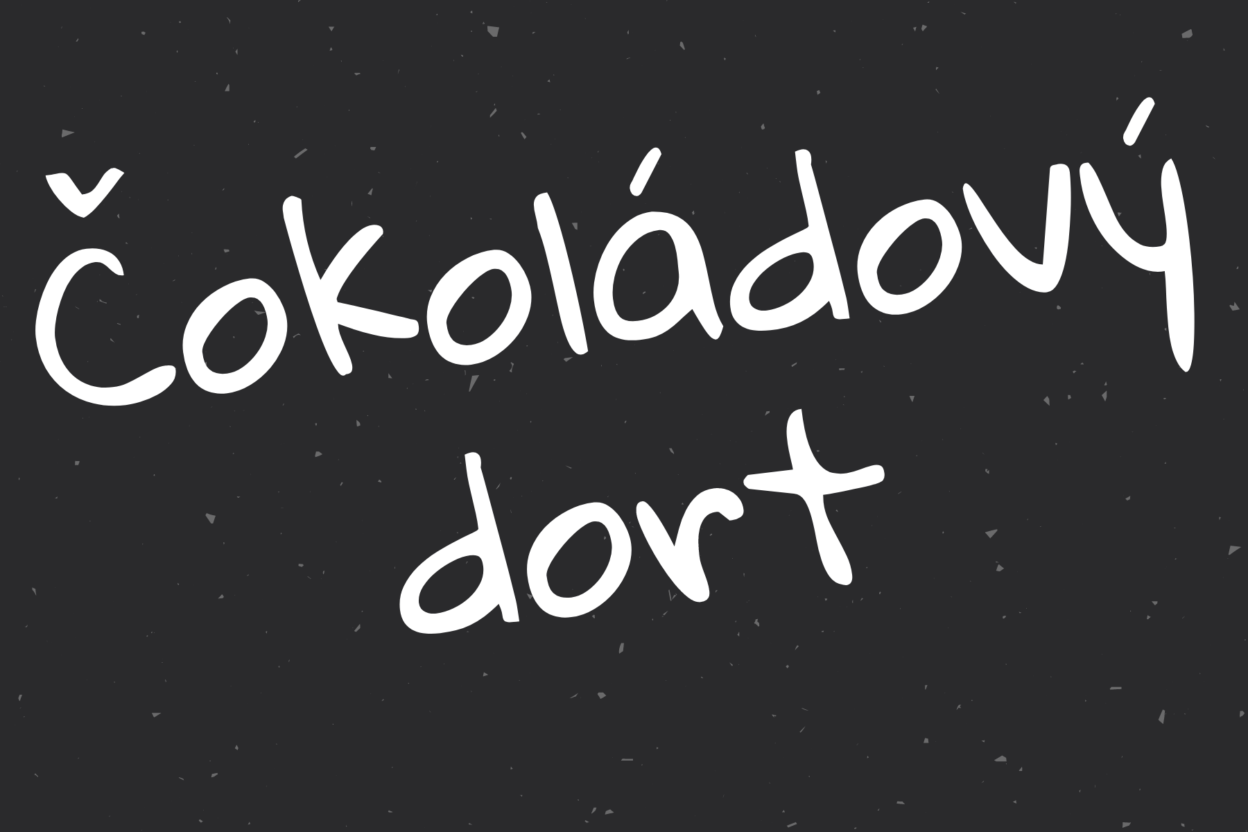 ZDRAVÝ ČOKOLÁDOVÝ DORT