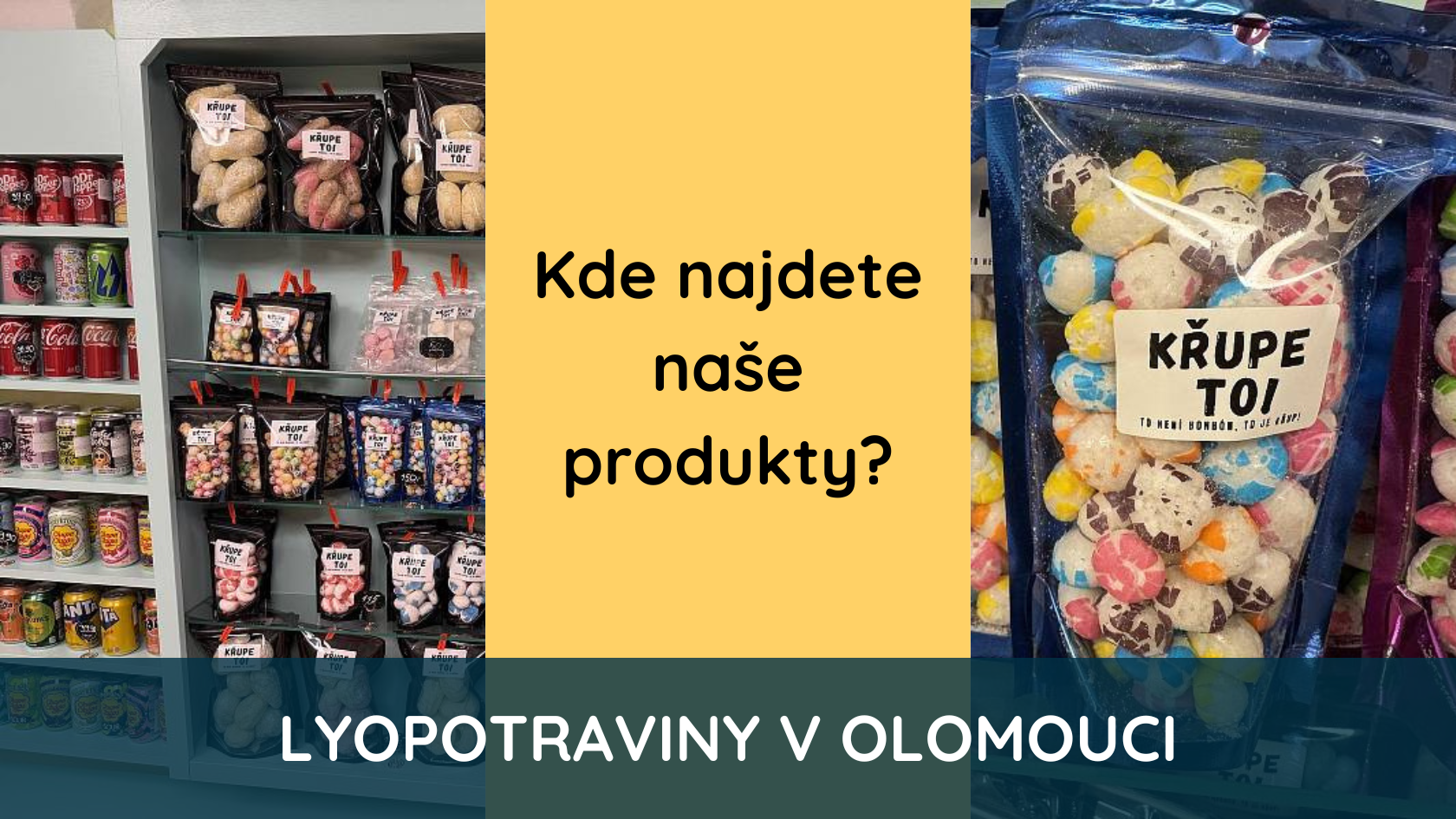 Lyopotraviny v Olomouci: Každé pondělí přivážíme Vaše objednávky