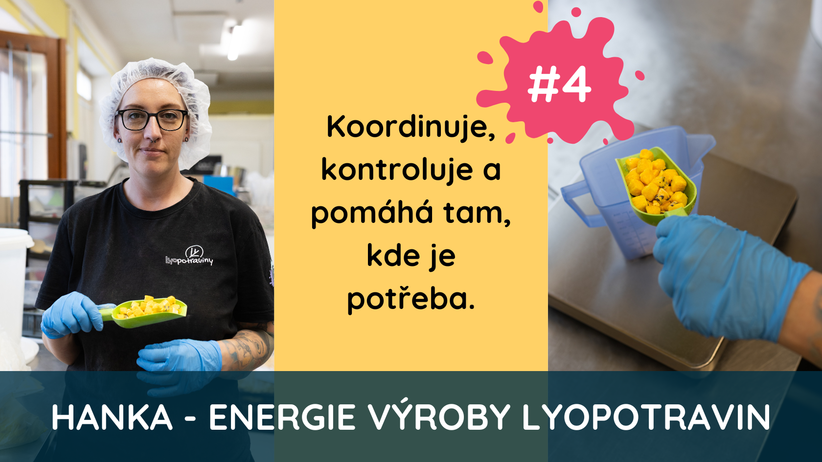 Hanka - energie výroby Lyopotravin
