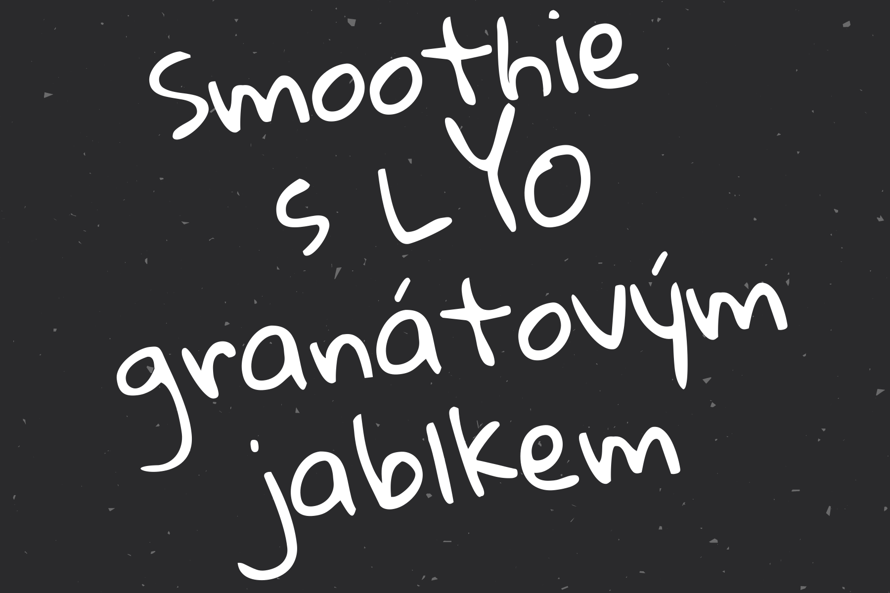 SMOOTHIE S LYO GRANÁTOVÝM JABLKEM