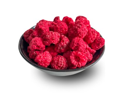 lyofilizované maliny