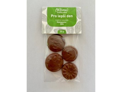 Čokoládový dárek PRO LEPŠÍ DEN Míšina čokoláda