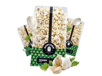 BOPCORN ČESNEK