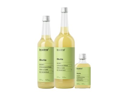 Okurkový sirup (Objem 0.1 L)