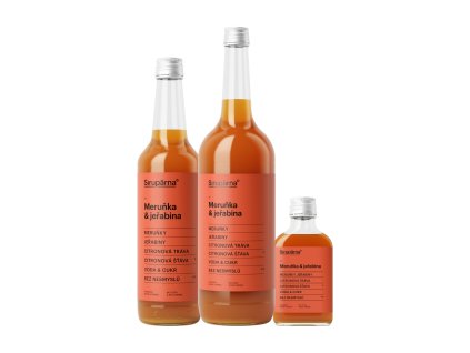 Meruňka & jeřabina sirup (Objem 0.1 L)