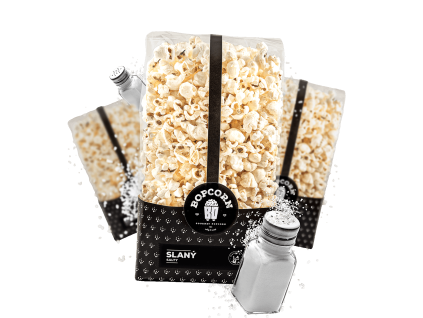 Slaný popcorn