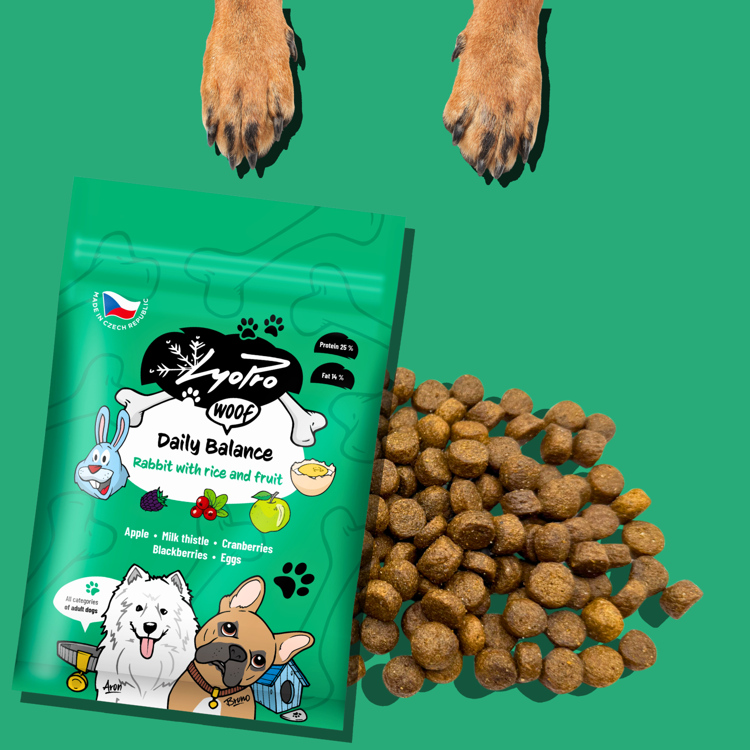 LyoPro králičí granule pro psy