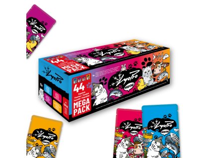 LyoPro MEGA PACK – 44× kapsiček pro kočky