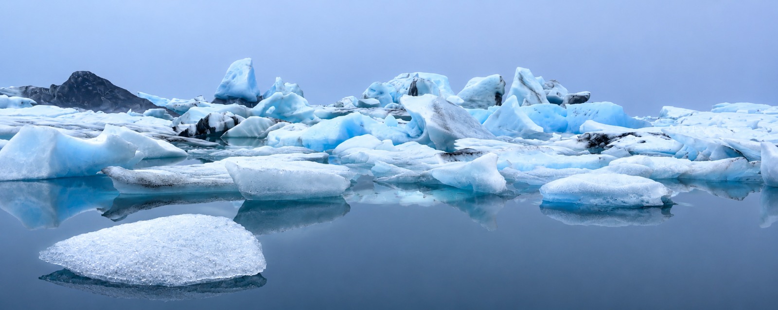 Ľadovcová lagúna na Islande