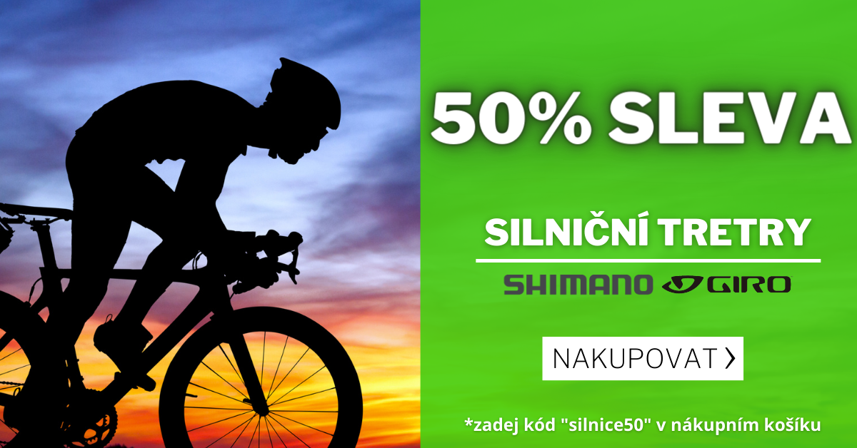 Silniční tretry s 50% SLEVOU