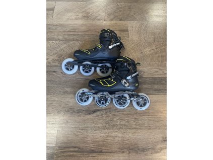 Kolečkové brusle Rollerblade TEMPEST 100, Yellow