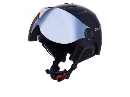 Lyžařská helma Blizzard Double Visor black matt/smoke lens/mirror