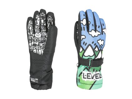 Rukavice Level Junior, Ninja Green
