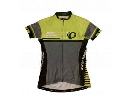 Cyklistický dres PEARL iZUMi ELITE W PURSUIT LTD jersey, Green/Grey