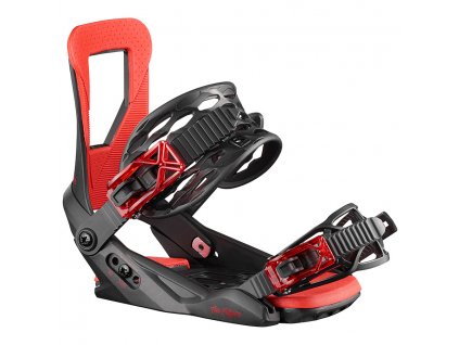 Snowboard vázání Salomon THE FUTURE JR. - black/red