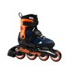 inline brusle rollerblade micro combo blue orange 2021