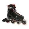 Kolečkové brusle Rollerblade Sirio 90 W, Black/Coral