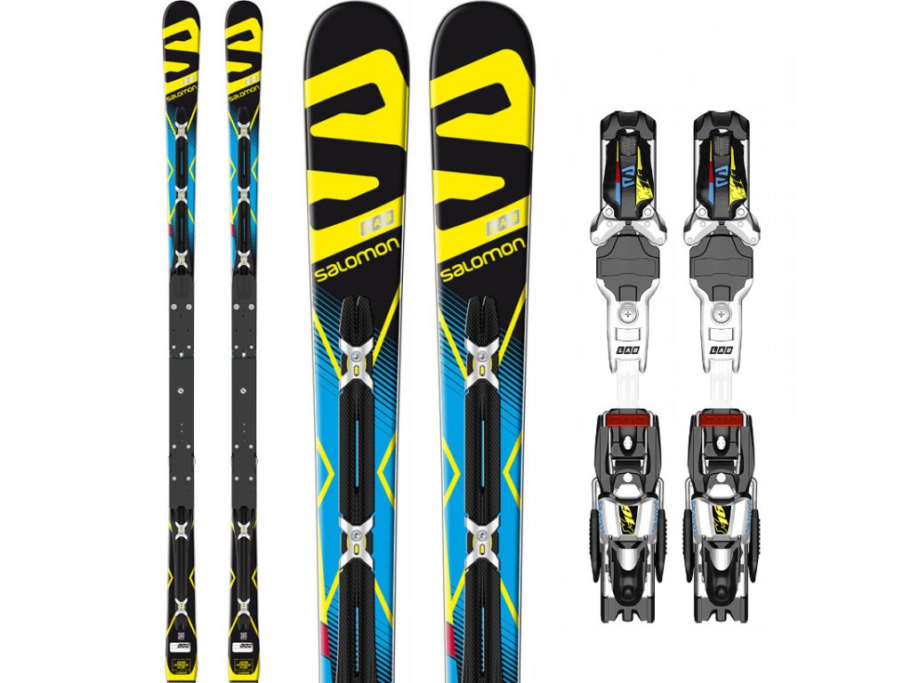 Zjazdové lyže Salomon LAB X-Race GS 35 PWLX + viazanie X19 LAB, black/blue (dĺžka 195)
