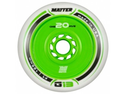 Powerslide Kolieska Matter G13 CHR (1ks) (tvrdosť F1, veľkosť koliesok 125mm)