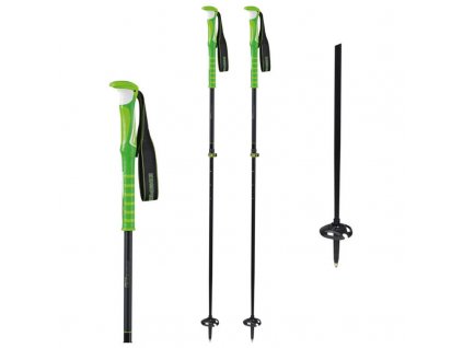 ski poles carbon c7 ascent green ski mountaineering