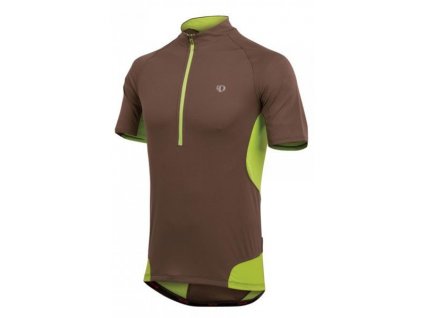 Cyklistický dres Pearl izumi VEER JERSEY - Silt / lime (veľkosť S)