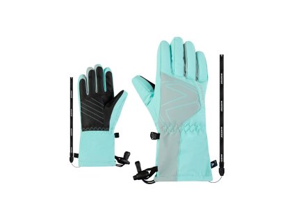 Ziener LAVAL-Z AS AW JUNIOR, Radiant Lagoon (veľkosť č. 7,5)