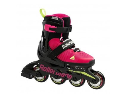 rollerblade microblade pink green