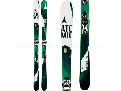 Zjazdové lyže Atomic VANTAGE 85 + viazanie Warden 11 Demo 16/17 (dĺžka lyže 181)