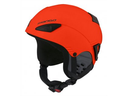 Lyžiarska helma Mango ROCKY - oranžová mat 18/19 (varianta 53-55 cm)
