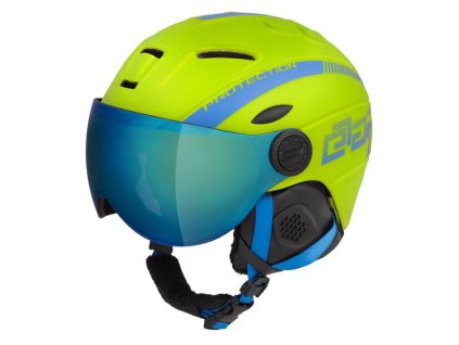 Lyžiarska prilba Etape RIDER PRO - limeta / modrá mat 19/20 (varianta 53-55 cm)