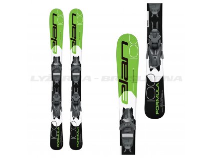 Zjazdové lyže Elan FORMULA JR green + viazanie EL 4.5 AC 18/19 (dĺžka lyže 90)