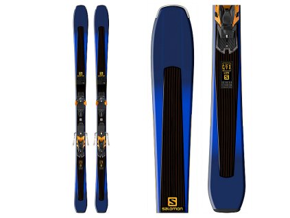 Salomon XDR 84 TI + viazanie Warden MNC 13 Demo 18/19 - Testované (dĺžka lyže 179)