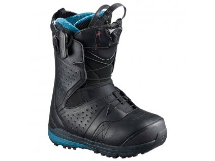 Topánky na snowboard Salomon LUSH, Black (veľkosť EUR 38.5)