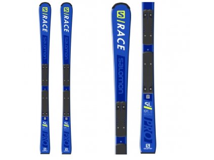 Zjazdové lyže Salomon S / RACE PRO Jr. SL + viazanie L 10 18/19 (dĺžka lyže 131)