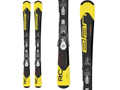 Zjazdové lyže ELAN RC RACE QS / EL 7.5 20/21 BLACK / YELLOW (dĺžka lyže 130)
