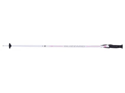 Lyžiarske palice Blizzard VIVA SPORT white / silver / pink 19/20 (dĺžka 110)