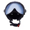 Lyžiarska helma Blizzard Double Visor black matt / smoke lens / mirror (Helmy vel. ML / 56-59)