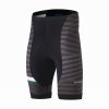 Cyklistické kraťasy Shimano TEAM SHORTS, Black / Green (veľkosť L)