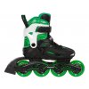 Powerslide Detské kolieskové korčule Powerslide Phuzion Universe 4W Green (veľkosť EUR 33-36, veľkosť koliesok 76mm, počet koliesok 4x)