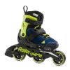 Kolieskové korčule Rollerblade MICROBLADE 3WD Blue/Lime (veľkosť EUR 28-32)