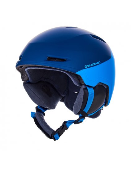juniorska lyziarska prilba blizzard viper ski helmet junior dark blue matt bright blue matt