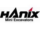 Mechanické rychloupínáky pro minibagry 1 - 2 tuny značky Hanix