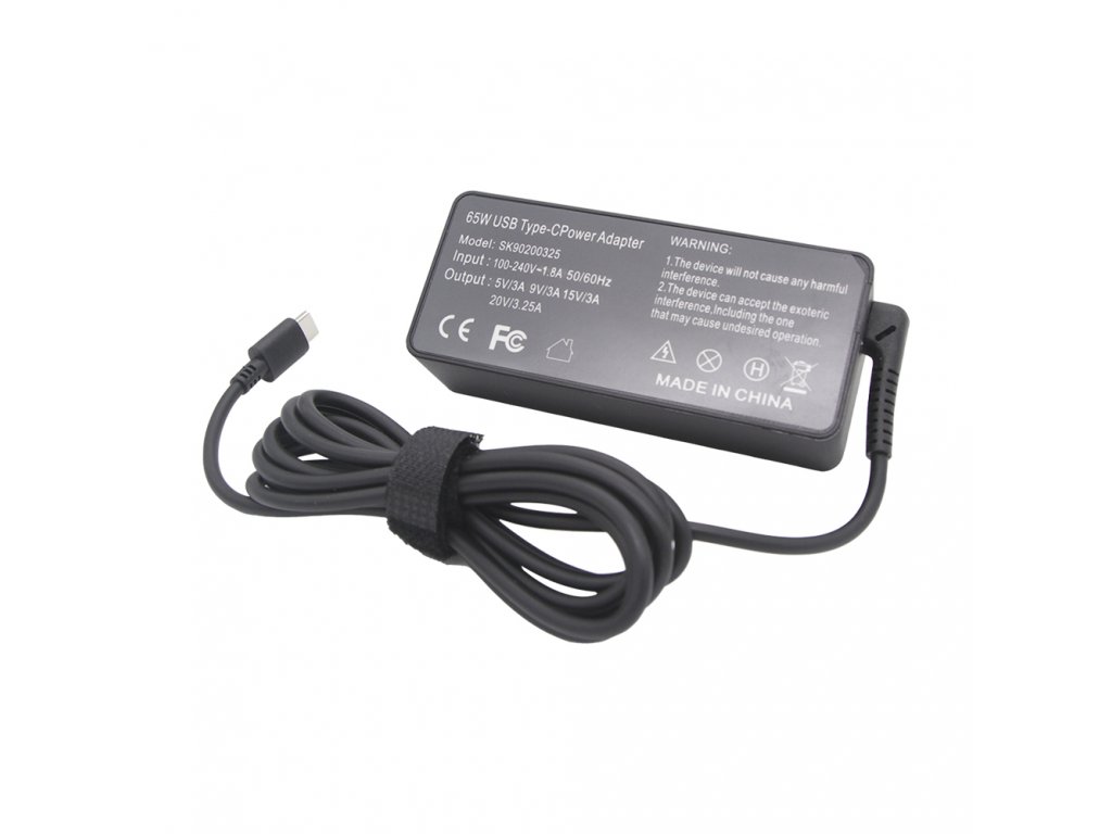 For Lenovo Yoga 2 Pro 20V 3.25A 65W USB Tip Compatible Laptop AC Adapter Charger 