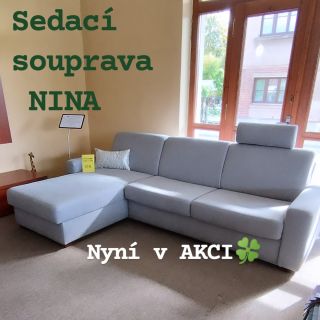 Naše hitovka😉 rozkládací modulová sedací souprava NINA. 💚Nyní jakákoli sestava s 10 % SLEVOU.😀 #sedacisouprava...