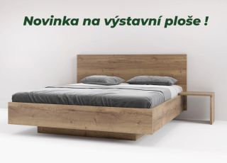 Novinka na výstavní ploše - levitující dvoulůžko ALEXIS . Zvolte si materiál - masiv dub, buk nebo LTD. Je jen na Vás, zda...