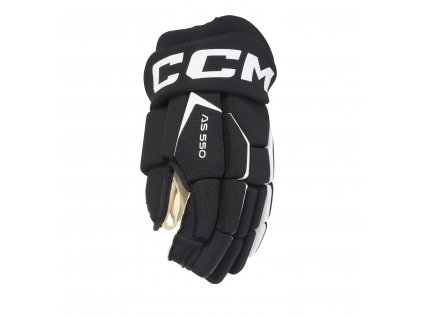 Hokejové rukavice CCM TACKS AS 550 YT navy/white 8"