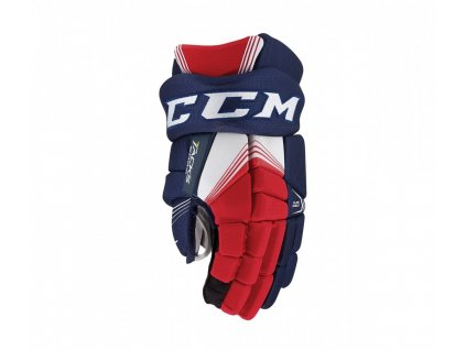 6854 hokejove rukavice ccm tacks 5092 jr junior 12 black red white