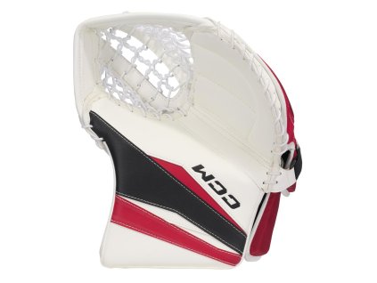 Lapačka CCM GM AXIS F9 INT Detroit (bílo-červená) opačný gard