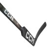 Brankářská hokejka CCM AXIS XF PRO INT Wh/Ice Grey P4 23 R pohled z boku