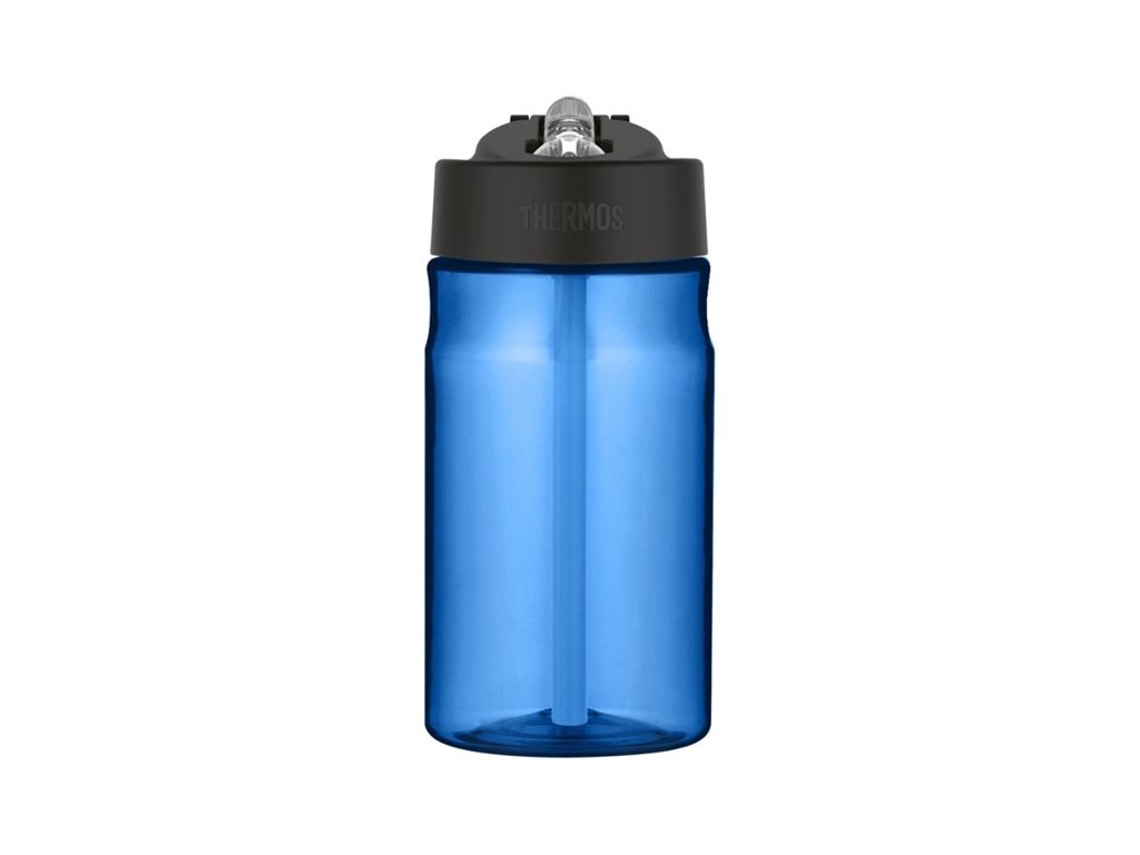 Thermos - dětská láhev s brčkem 350 ml modrá